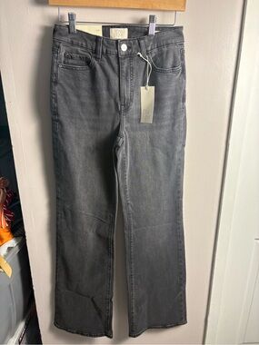 Women’s NWT Dynamite Elodie Stretch High Rise Bootcut Jeans Size 27 (4) Grey
